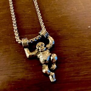 Phenomenally Cute Chimpanzee Necklace